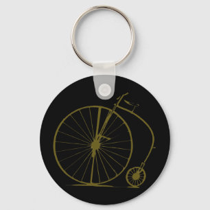 antique bicycle keychain