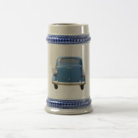 ANTIQUE BLUE CHEVY Beer Mug ~ Add your name!