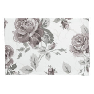 Antique blush pink pillowcase