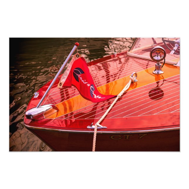 Antique Boat Show 1 Photo Print (Front)