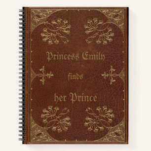 antique book binding -personalized