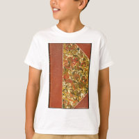 Antique Book Cover, Ornate Swirl Pattern