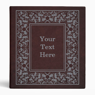 Antique Book Cover Style Binder