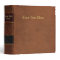 Antique Book, faux leather bound (brown retro)
