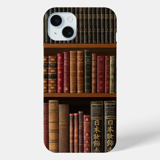 Antique Books Book Lover Case-Mate iPhone Case (Back)