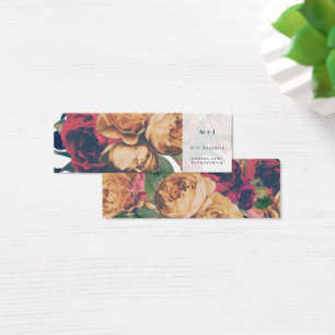 Antique Botanical Fete Registry Insert Card