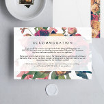Antique Botanical Fete Wedding enclosure card<br><div class="desc">A formal elegant design in florals to give your guests direction,  accommodation,  details in absolute style to your boho inspired wedding. Antique colourful roses. A enclosure card to the compliment the RSVP and invitation or another formal suite. This is part of our Rose Wedding Suites.</div>