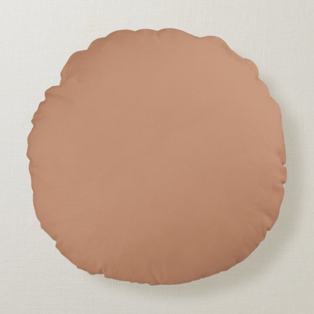 Antique Brass Round Pillow (Front)