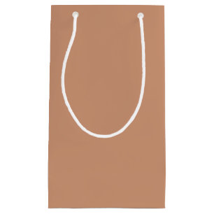 Antique brass (solid colour)  small gift bag