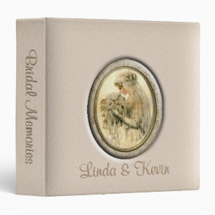 Antique Bride Bridal Memories Personal Binder