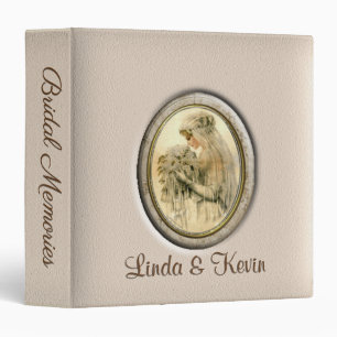Antique Bride Bridal Memories Personal Binder
