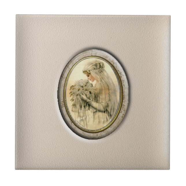 Antique Bride Tile (Front)
