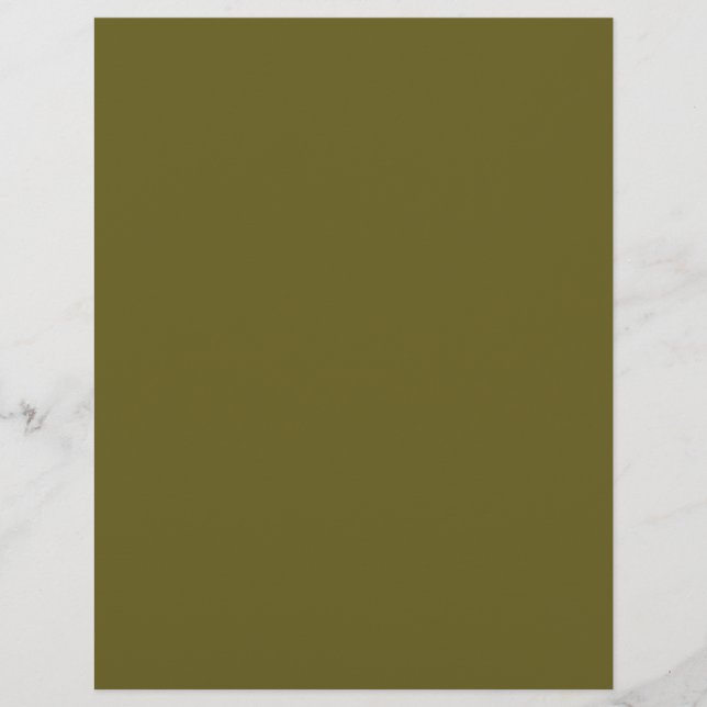 Antique bronze (solid colour)  letterhead (Front)