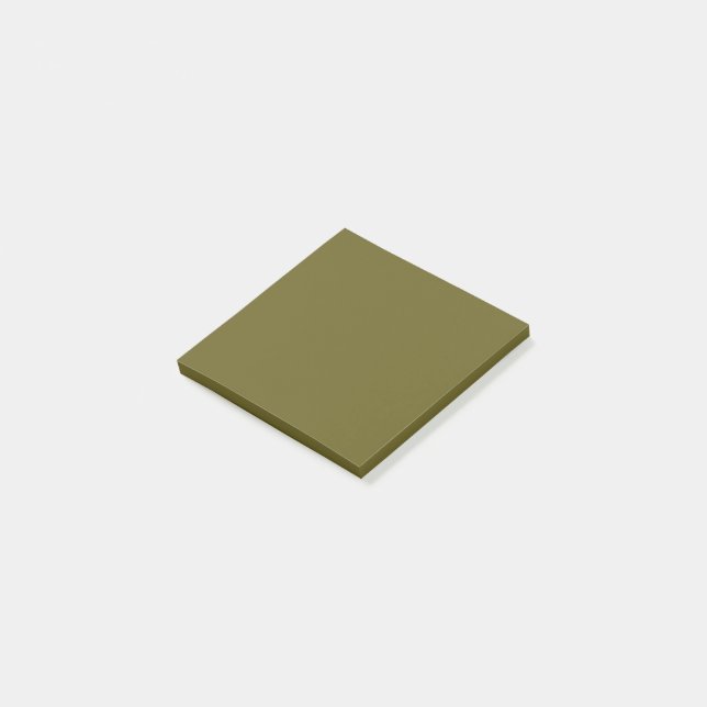Antique bronze (solid colour)  post-it notes (Angled)