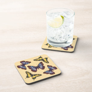 Antique Butterfly  Coaster