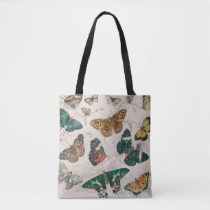 Antique Butterfly Illustration: 1820 Goldsmith Tote Bag