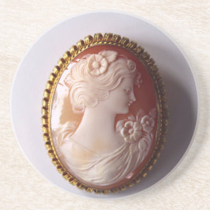 Antique Cameo Coaster