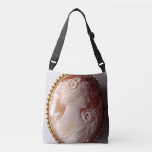 Antique Cameo Crossbody Bag