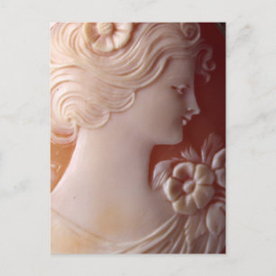 Antique Cameo Postcard