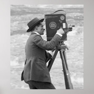Antique Camera Man, 1918 Poster