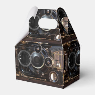Antique Camera Photography Vintage Lens Film Favor Box
