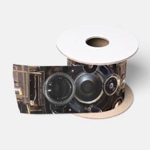 Antique Camera Photography Vintage Lens Film Satin Ribbon
