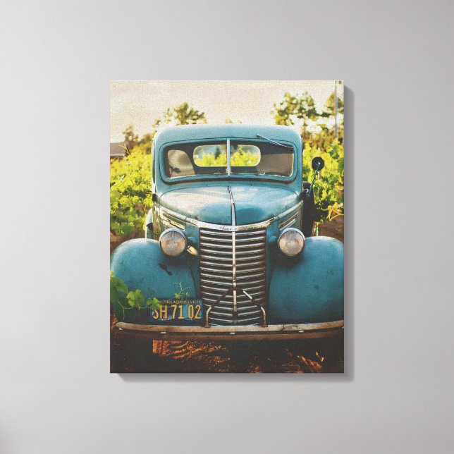 ANTIQUE CAR CANVAS FARMHOUSE WALL DECOR (Front)