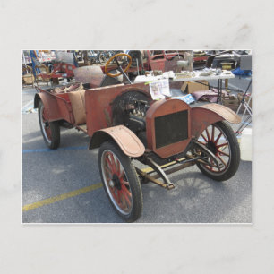 Antique Car Frame Postcard
