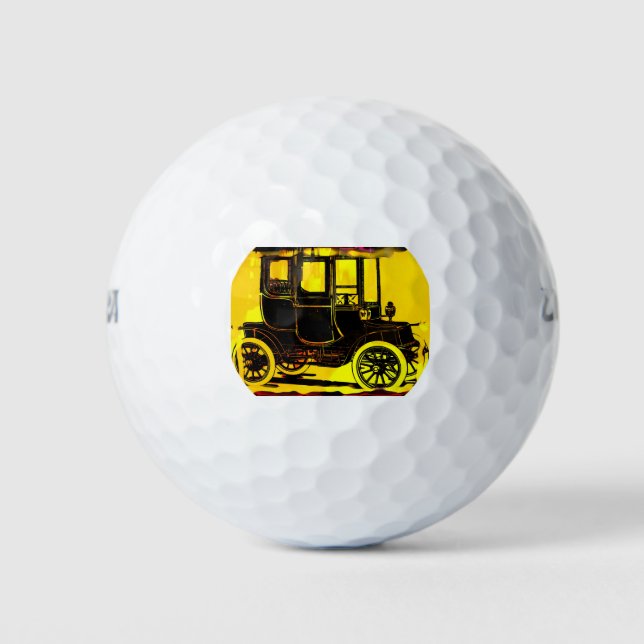 Antique Car Golf Balls (Front)