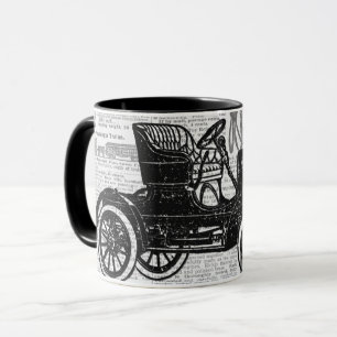 Antique Car Mug