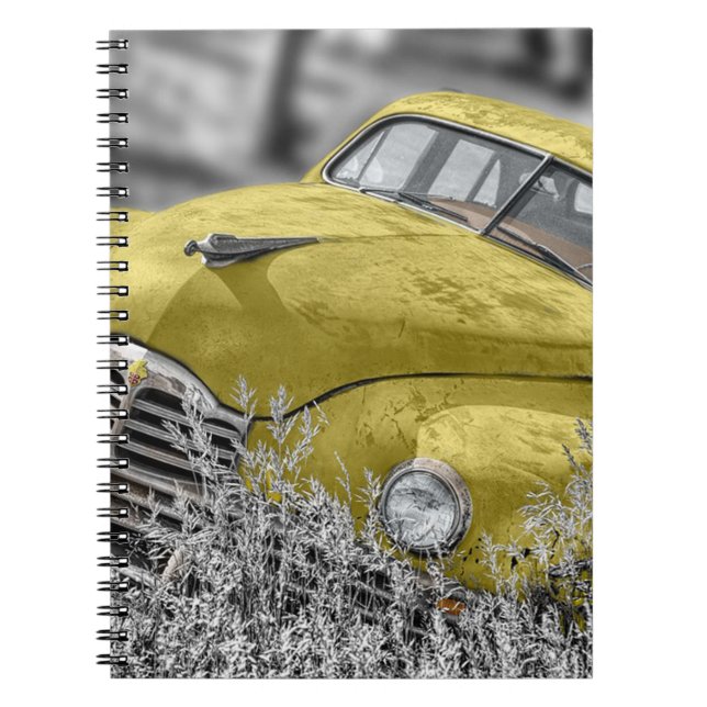 Antique Car Notebook (Front)