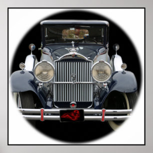 Antique Car Poster