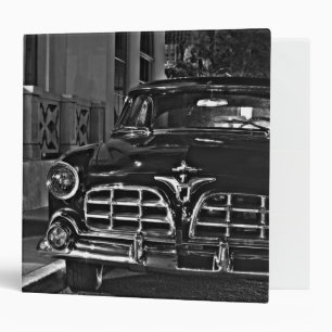 Antique Car Vinyl Binder