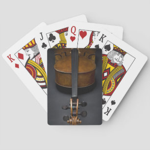 Antique Cello Playing Cards