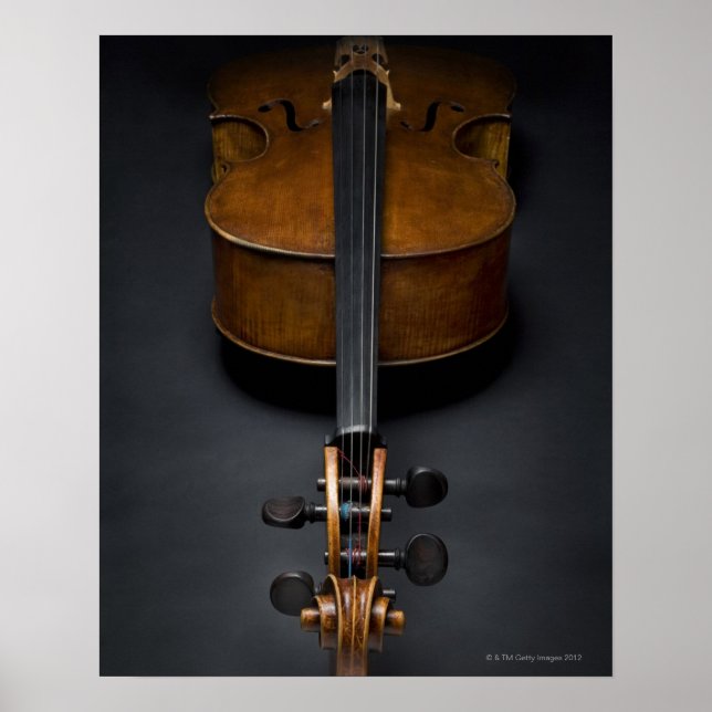 Antique Cello Poster (Front)
