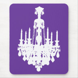 Antique Chandelier Graphic Mouse Pad