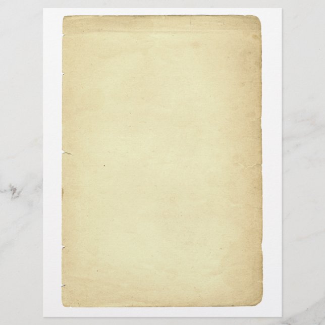 Antique Charme Vieux Papier à rebut (Devant)