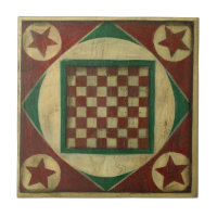 Antique Chequerboard by Ethan Harper