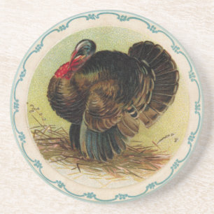 Antique Clapsaddle Turkey Coaster