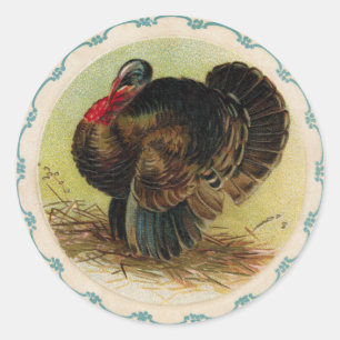 Antique Clapsaddle Turkey Sticker