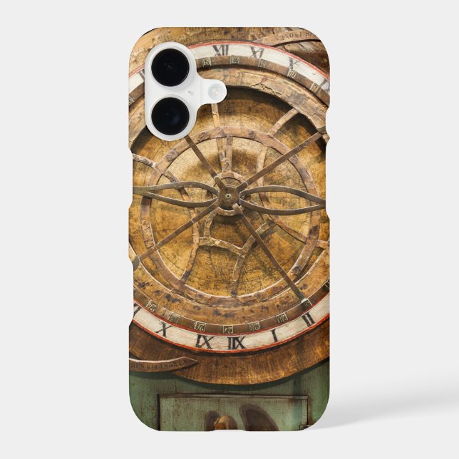 Antique clock face, Germany (Back)
