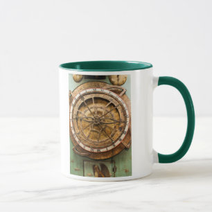 Antique clock face, Germany Mug