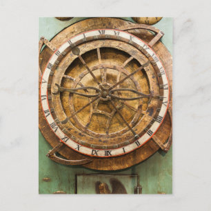 Antique clock face, Germany Postcard