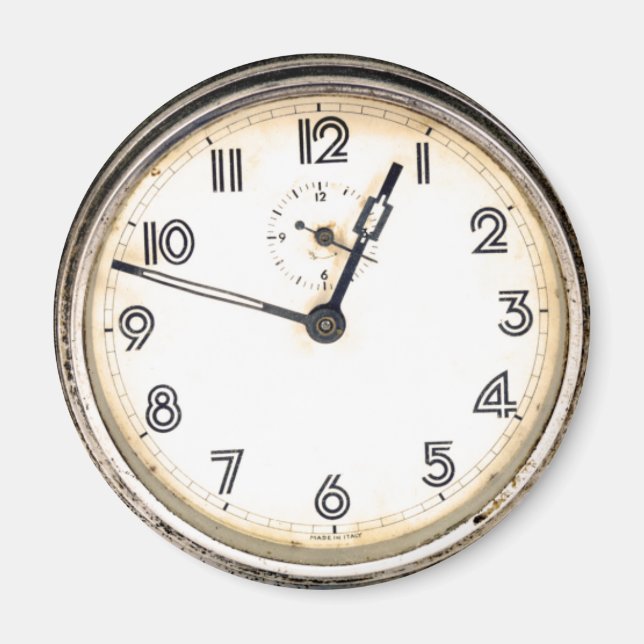 Antique Clock Magnet (Front)