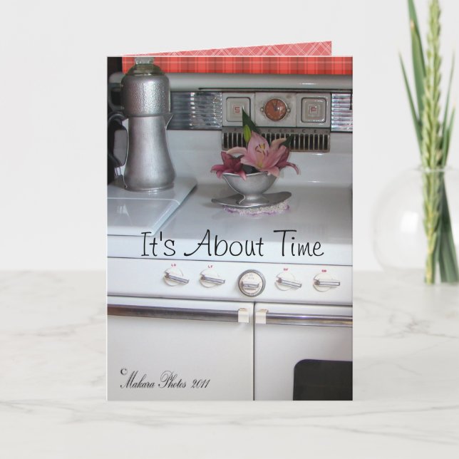 Antique Coffee Pot-  #1 Greeting-customize it Card (Front)