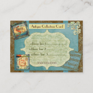 Antique Collectives Custom Business Card