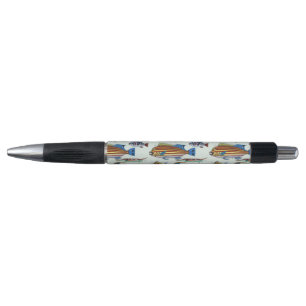 Antique Colorful Exotic Fish Natural History Print Pen
