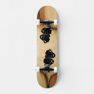 Antique Comedy and Tragedy Theater Masks Jester Skateboard