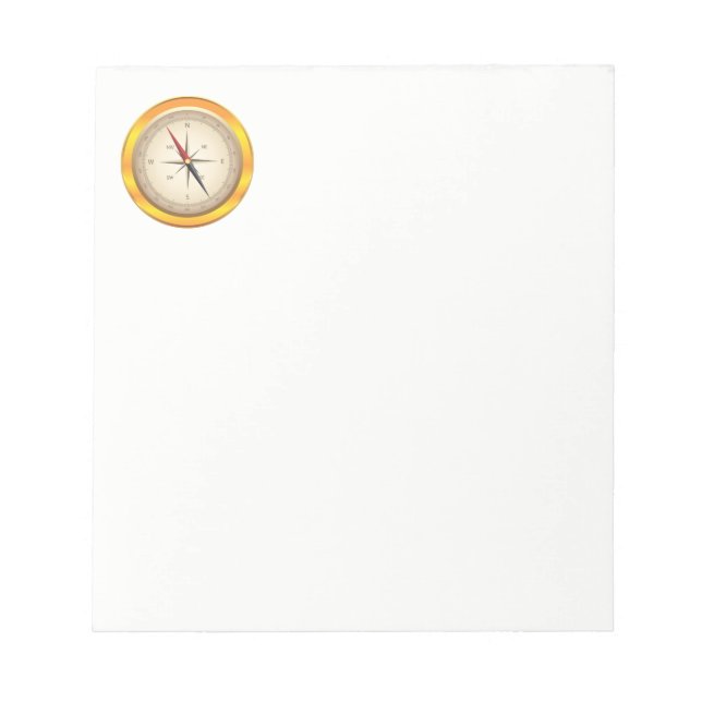 Antique compass notepad (Front)