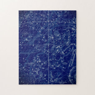 Antique Constellations Map Jigsaw Puzzle